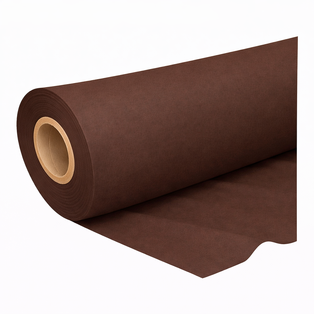 Flanel - 300 cm - Chocolade bruin - baal 60m