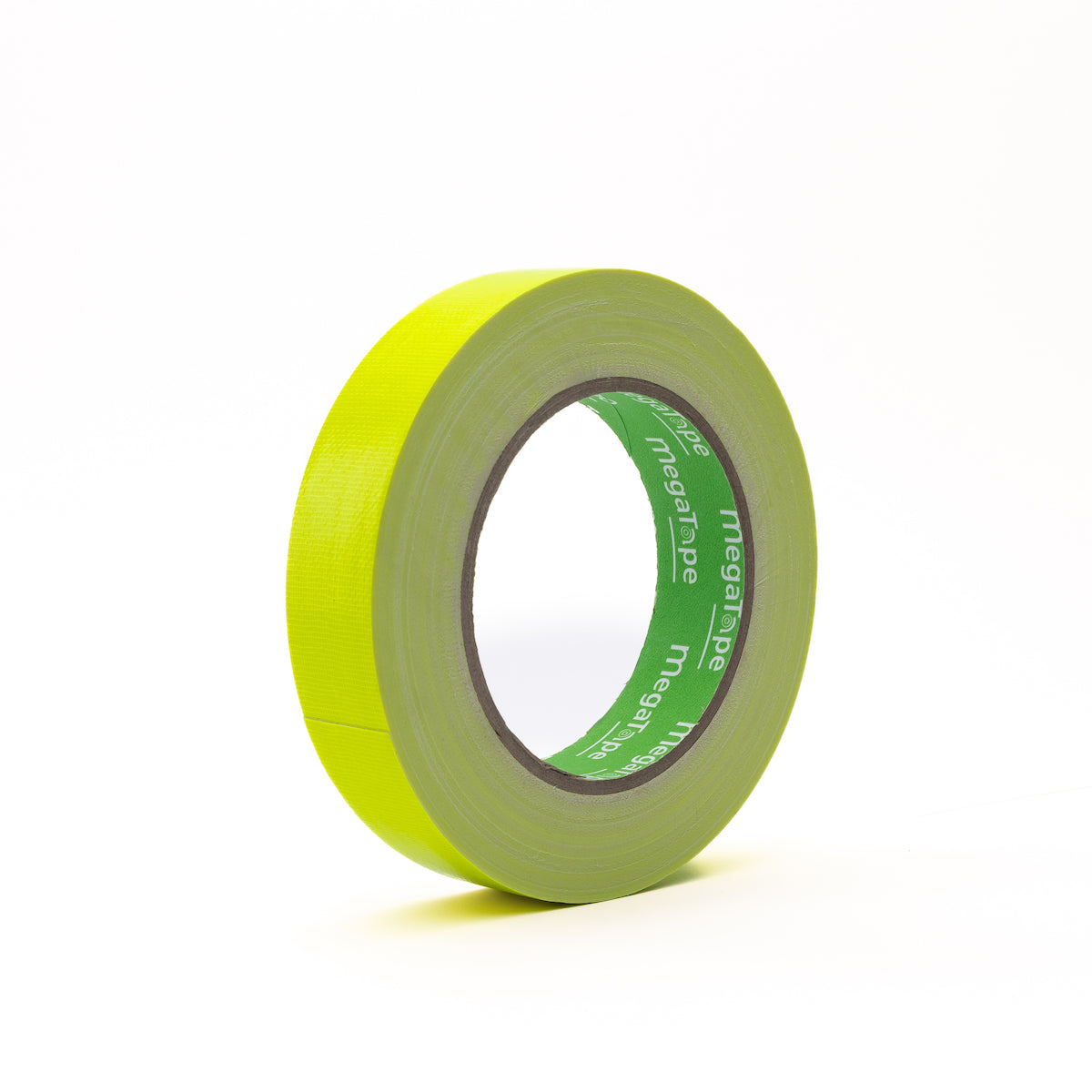 UT70 - fluor gaffa tape – 25 m op rol - 25 mm - geel