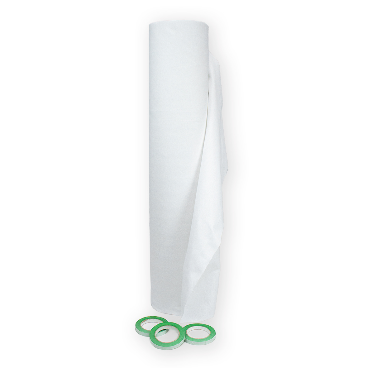 Pre cut flanel - 100 cm - wit