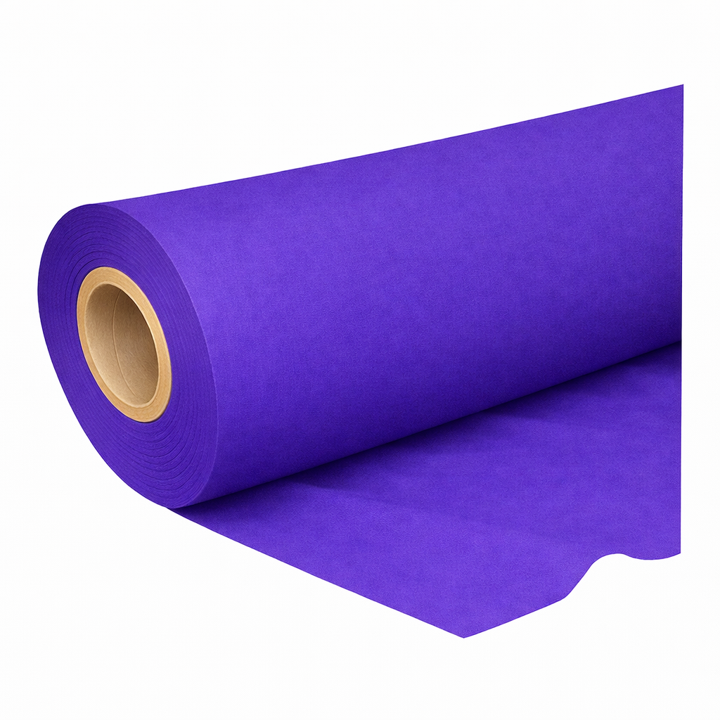 Flanel - 300 cm - Paars - baal 60m