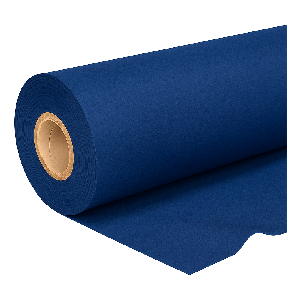 Flanel - 130 cm - nachtblauw - rol 60m